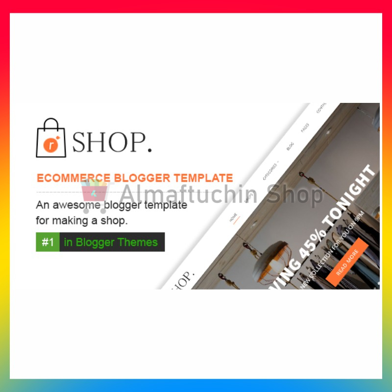 R-Shop Blogger Template